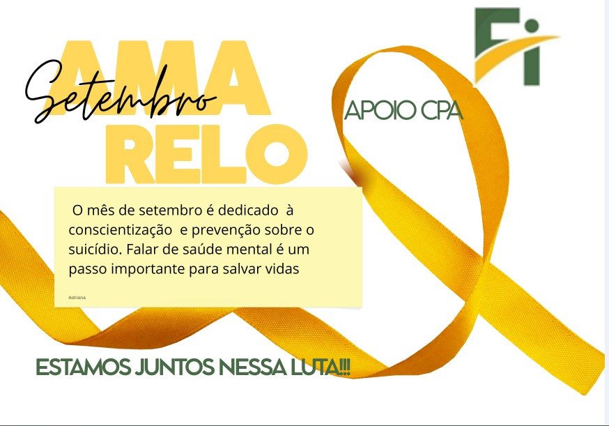 Imagem SETEMBRO AMARELO
